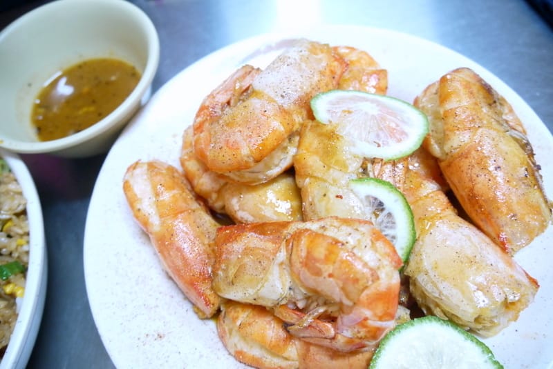 58度毅泰國蝦料理
