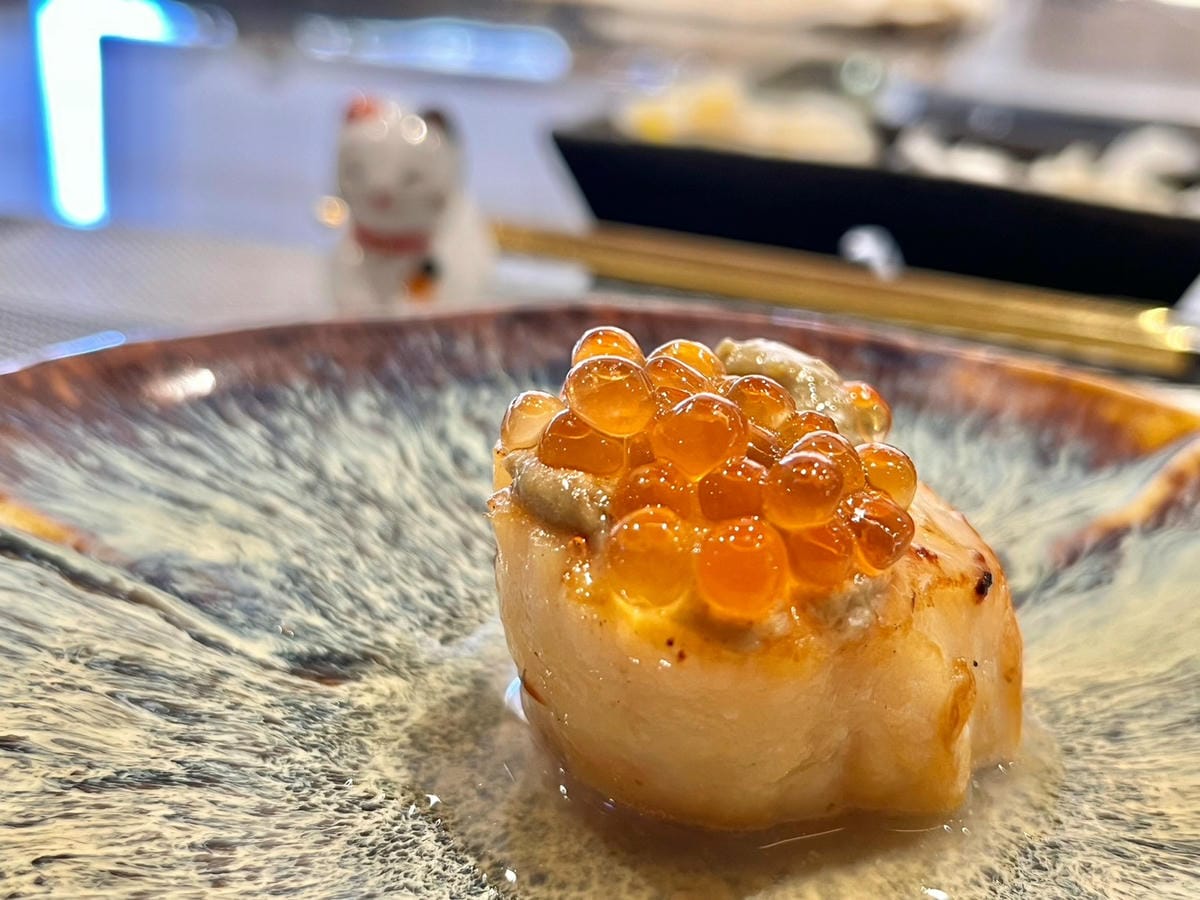 【高雄午餐】台北一位難求&零負評的無菜單鐵板燒- 明水然。 【高雄午餐】台北一位難求&零負評的無菜單鐵板燒- 明水然。
